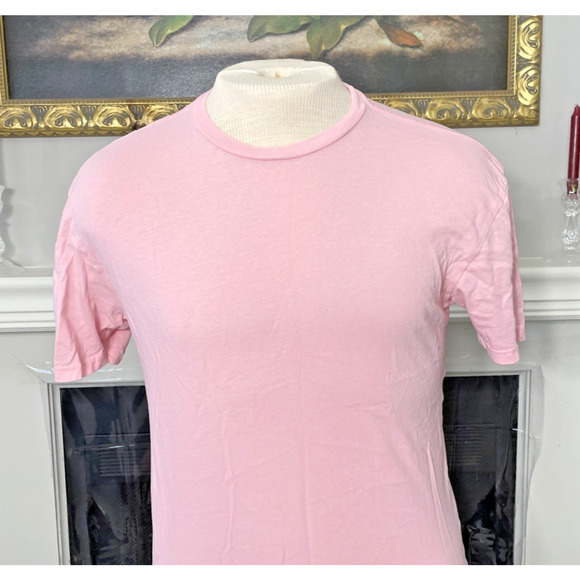 Fashion Nova Men Crew Neck Cotton Pink T-Shirt Medium - Picture 2 of 5